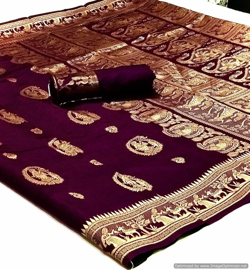 Sanskruti Silk Soft Silk Heavy Pallu Festive Wear Saree